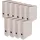 Falken Vegan-Ordner Pure Raw DIN A4 80 mm Grau 10 St.