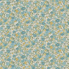 Laura Ashley Vliestapete blau, 10mx52cm - Laura Ashley