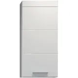 trendteam smart living - Hängeschrank Wandschrank - Badezimmer - Devon - Aufbaumaß (BxHxT) 35 x 75 x 16 cm - Farbe Weiß Hochglanz - 210750101