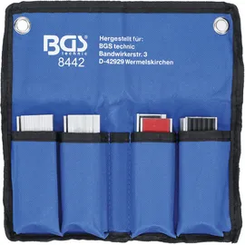 BGS Schraubstock-Schutzbacken-Satz 8-tlg. Aluminium 100 mm grau