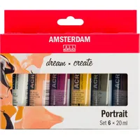 Royal Talens Acrylfarbe Set 6 St. mehrfarbig 20 ml