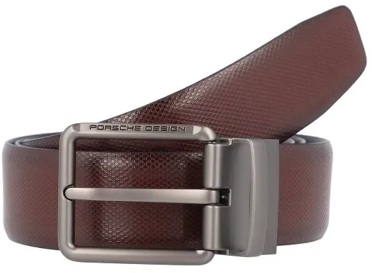 Porsche Design Business Wendegürtel Leder 90 cm braun
