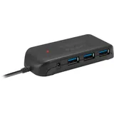 Speedlink Snappy Evo USB Hub, 7-Port, USB 3.0, Active, black