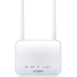 Strong 4G-LTE-Router 350M - Mobilfunk-Router für stabile Hochgeschwindigkeits-Internetverbindung im Homeoffice, Ferienhaus oder Wohnmobil - Internet ohne Konfiguration - Router mit SIM-Karte