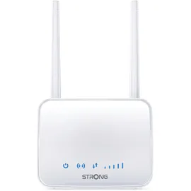 Strong 4G-LTE-Router 350M - Mobilfunk-Router für stabile Hochgeschwindigkeits-Internetverbindung im Homeoffice, Ferienhaus oder Wohnmobil - Internet ohne Konfiguration - Router mit SIM-Karte