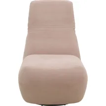 Andas Relaxsessel »Emberson Sessel, Rückenlehne hochklappbar, Drehsessel« Rückenverstellung, Drehfunktion, wahlweise auch Swivel (Wipp) Funktion rosa
