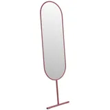 Zuiver - Tess Standspiegel oval, burgundy red