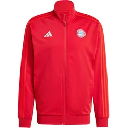 adidas FC Bayern München Sweatjacke Herren in team power red, Größe M - rot