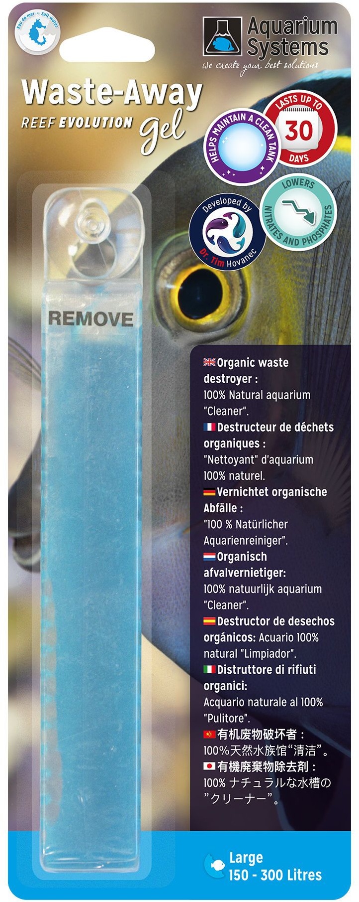 Aquarium Systems Waste-Away Gel Marine 1 St