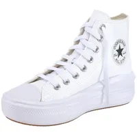 Converse Chuck Taylor All Star Move Platform Foundational Leather White