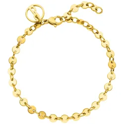 Armband »Schmuck Geschenk Pure Armschmuck Armkette, 2213«, 27012752-0 gelbgoldfarben