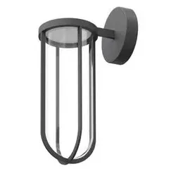 Flos - In Vitro Außen Wandleuchte Antrracite