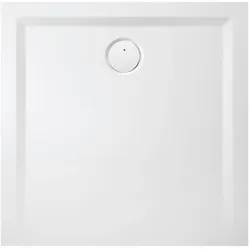 Duschwanne „Muna S“ Quadrat 110 × 110 cm in Schiefergrau