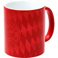 FC Bayern München I Tasse Metallic rot FCBAYERN 35240