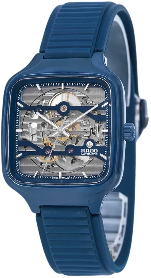 Rado R27178205 True Square Ceramic 38mm Skeleton Automatic