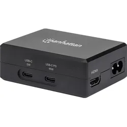 Manhattan 130554 USB-C® Notebook Dockingstation Passend für Marke (Notebook Dockingstations): Univer