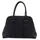 PINKO Bowling Mini Henkeltasche Baumwolle/Leder Black