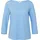 s.Oliver Shirt mit Flammgarnstruktur Blau 3XL