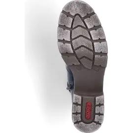 Rieker Damen Chelsea Boots Z3561, Frauen Stiefeletten,Booties,halbstiefel,Kurzstiefel,uebergangsschuhe,uebergangsstiefel,blau (14),41 EU