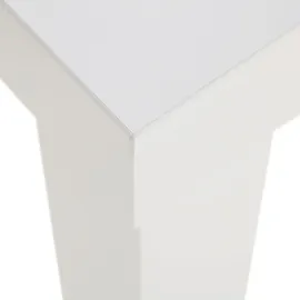 Homestyle4u Esstisch 90 x 73 x 60 cm weiß