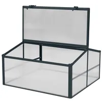 Floraworld Gewächshausaufsatz Twin-Wall für Hochbeet Twin-Wall 87 x 87