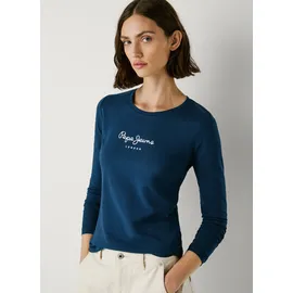 Pepe Jeans New Virginia Ls N T-Shirt Navy M