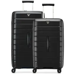 Roncato B-Flying Trunk 4 Rollen Kofferset 2-teilig  schwarz