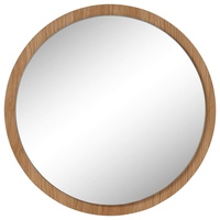 XXXLutz Wandspiegel, Eiche, Holz, Glas, , Aluminium, Holzwerkstoff ¦ Maße cm, Spiegel, Wandspiegel