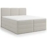 Roller Mid.you Boxspringbett 180 x 200 cm H2/H3 Creme