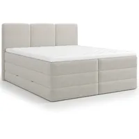 Roller Mid.you Boxspringbett 180 x 200 cm H2/H3 Creme
