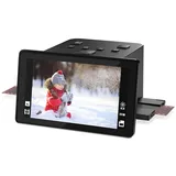 Digitaler Film und Diascanner mit großem 5-Zoll-LCD-Display, Dia Scanner zum Digitalisieren Negativscanner, konvertiert 135, 126 KPK, 110 Negative und Super 8-Film in 22 MP JPEG