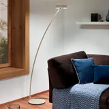Oligo GLANCE LED Stehleuchte gebogen cashmere