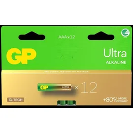 GP Ultra Alkaline AAA 12 St.