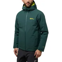 Jack Wolfskin Wisper INS JKT M, Black Olive/Firefly, 3XL