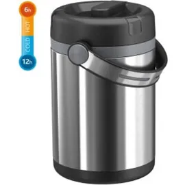 Emsa Mobility Speisegefäß edelstahl/schwarz 1,7 l