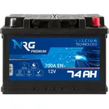 NRG Premium Autobatterie 12V 74Ah ersetzt 66AH 68AH 70AH 72AH 75AH Batterie