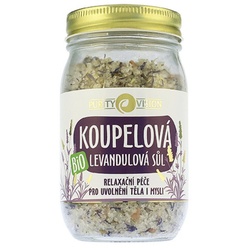 Purity Vision Badesalz Bio-Lavendel-Badesalz 400 g