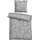 biberna Bettwäsche 0840517 Melange grau 135 x 200 cm + 2 x 80 x 80 cm