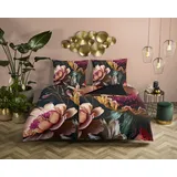 DESCANSO Straizo Blume Anthrazit 200 x 200 cm + 2 x 80 x 80 cm
