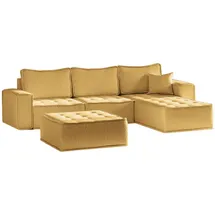 Fun Möbel Ecksofa Gelb,