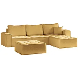 Fun Möbel Ecksofa Gelb,