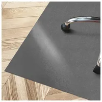 Floordirekt Bodenschutzmatte mit abgeschrägter Kante Kleopatra Dunkelgrau