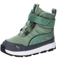 Puma Unisex Evolve Boot AC+ INF Sneaker, Eucalyptus-Strong Gray White, 27