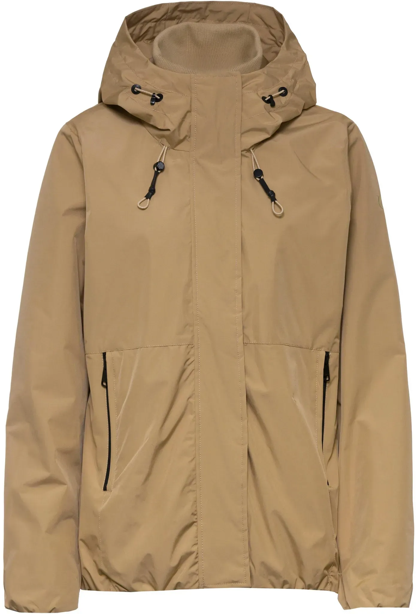 Ragwear Sunniva A Kapuzenjacke Damen in sand, Größe M - braun