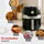 Alpina Airfryer 3,5L schwarz