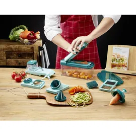 Genius Nicer Dicer Fusion 16-tlg. smaragdgrün