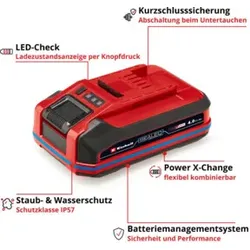 POWER X-CHANGE SEALED Akku 18V 4,0Ah SEALED PXC Plus