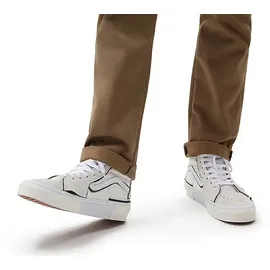 Vans Sk8-Hi Reconstruct white 37