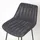 Homescapes Barstuhl Ascot 54 x 97 x 47 cm Schwarz