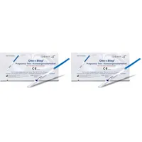 25 x One+Step ultraempfindlicher Schwangerschaftstest - Schwangerschaftstest Frühtest - Pregnancy Test - Frühschwangerschaftstest (Packung mit 2)